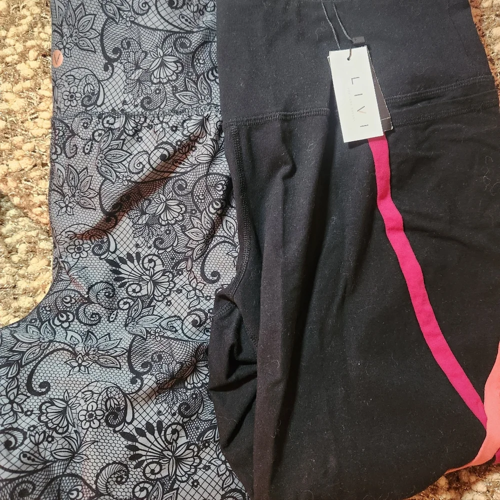 Plus Sz Bundle 18/20 Women's LIVI Leggings - Picture 12 of 16